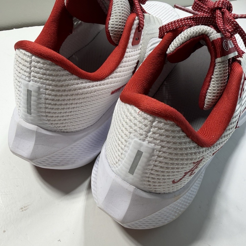 Nike Women's University Of Alabama Sneaker 5.5 White Grey Crimson - Picture 12 of 13